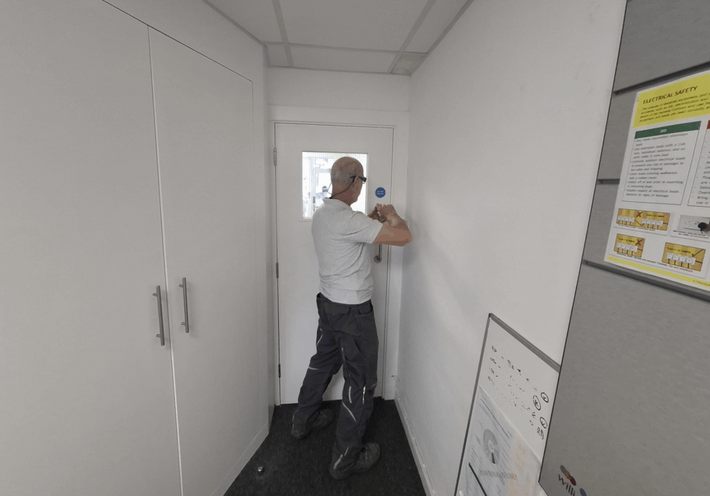 After Fire Door Fitting